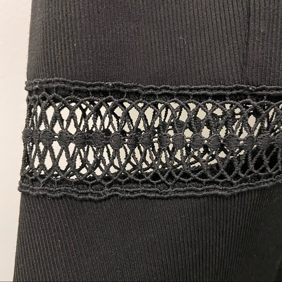 SOLD Free People Crochet Knit Mini Dress - Picture 4 of 4